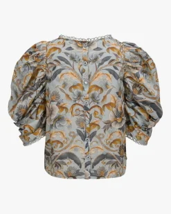 Snake Garden Bluse