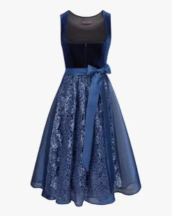 Spatzerl2 Dirndl lang mit Schürze