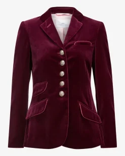 St. Gallen Samt-Trachtenjacke