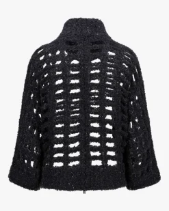 Strickjacke aus Alpakawoll-Mix