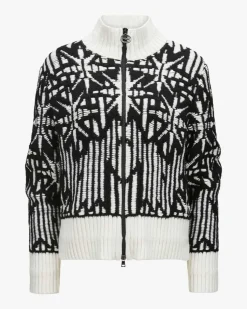 Strickjacke aus Baumwoll-Schurwoll-Mix