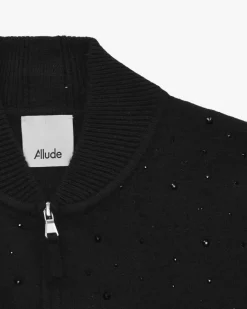 Strickjacke aus Schurwolle und Cashmere