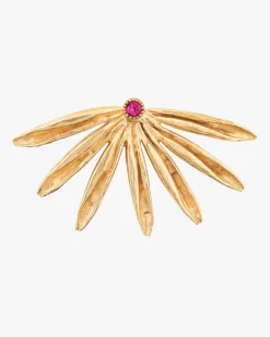 Sun Siren Stud Ohrring