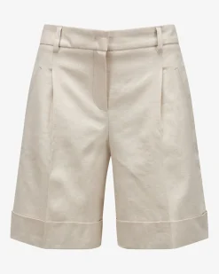 Sunny Bermudas aus Leinen-Mix