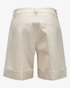 Sunny Bermudas aus Leinen-Mix