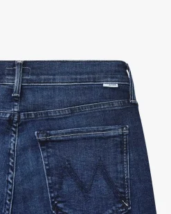 The Mid Rise Dazzler Ankle Fray Jeans