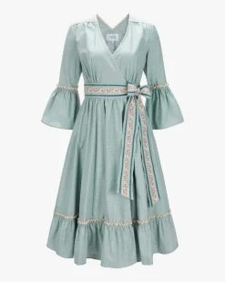 Trachten-Wickelkleid