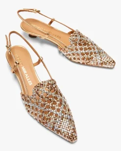 Trenzado Slingback-Pumps