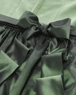 Vogue Midi-Dirndl mit Seidenschürze