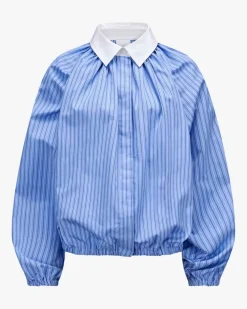 Volume Collar Hemdbluse