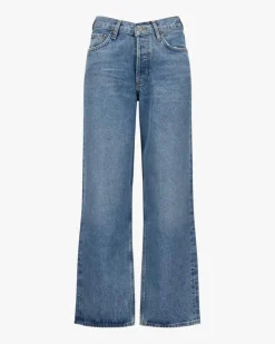 V-Waist Baggy Jeans