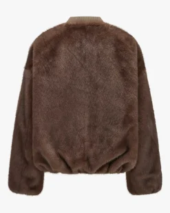 Wende-Kunstfellblouson