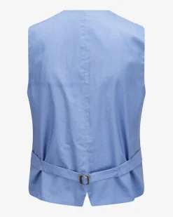 Weste aus Leinen und Baumwolle