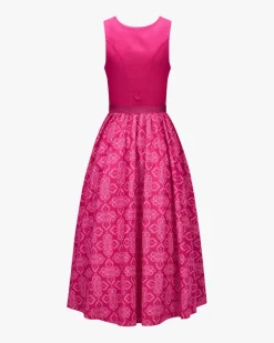 Wiesndirndl lang mit Schürze