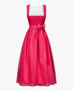 Wiesndirndl lang mit Schürze