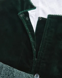 Wiesndirndl lang mit Schürze