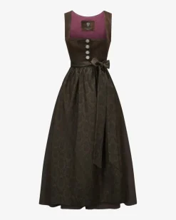 x LODENFREY Linderhof Dirndl lang mit Schürze