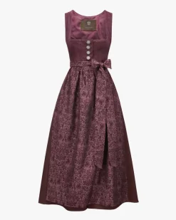 x LODENFREY Linderhof Dirndl lang mit Schürze
