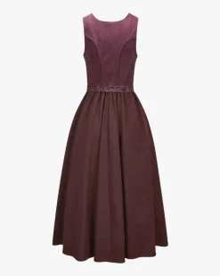 x LODENFREY Linderhof Dirndl lang mit Schürze