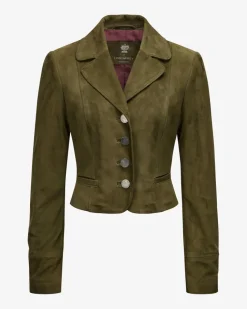 x LODENFREY Linderhof Trachten-Lederjacke