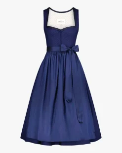 x LODENFREY Midi-Dirndl mit Seidenschürze