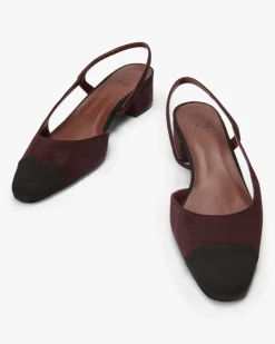 x LODENFREY Rosette Slingback-Pumps