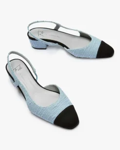 x LODENFREY Rosette Slingback-Pumps